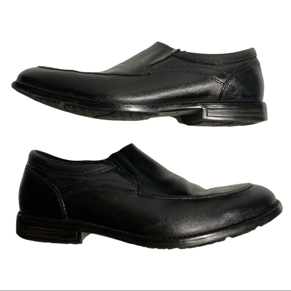 Rockport Trutech Slip-on black dress shoes size 7 (Water/slip resistant) - Picture 3 of 8